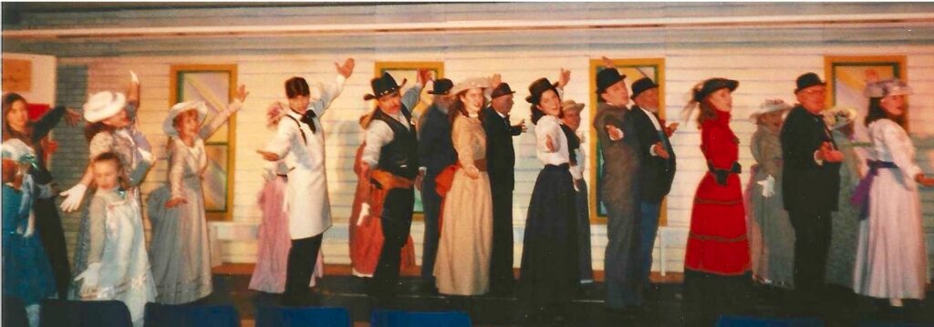 Cast from 1991 Tales, Ties & Tallow play