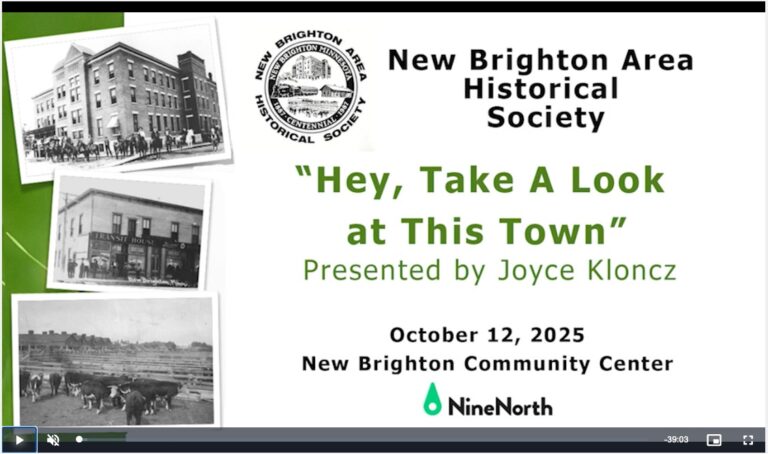 Fall Program 2025 – Look at this Town
