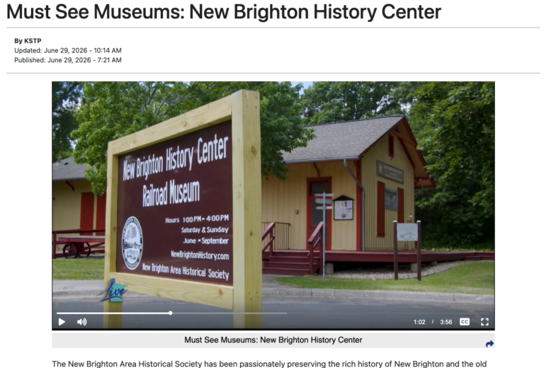 NBAHS Museum visit on KSTP 5